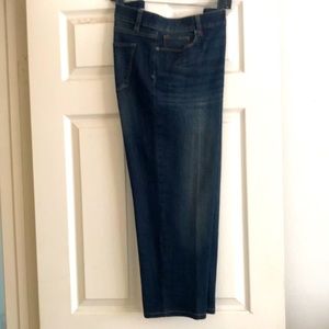 Liz Claiborne boyfriend jeans dark denim